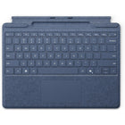 Microsoft Surface Pro Keyboard with Pen Storage SC - English - Sapphire-Sketch and write naturally on the screen and enjoy no-fuss pairing with Surface Slim Pen, always ready and charged in the keyboard’s storage tray