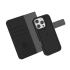 LBT 2-in-1 Switch Wallet Folio Case for 'iPhone 16 Pro Max-Holds up to 3 cards in its storage compartment