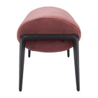 Zuo Glatt Bench - Brown-Dimensions: 16.1" L x 53.5" W x 18.9" H