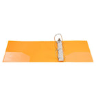JAM Paper Plastic 4" 3-Ring Binder - Orange-This document holder is a staple for all of your projects, assignments, memos, school work, and any other important documents that need to be kept safe.