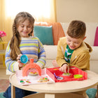 Kinetic Sand SquishPizza Rising Pizza Playset-Endless creativity: Kinetic Sand sensory toys are a fun gift for kids, a welcome addition to the sensory bin or sensory table. Explore more vibrant colors with Kinetic Sand bulk bags & combine with playsets (each sold separately).