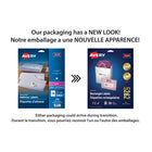 Avery White Rectangle Labels with Easy Peel, 1-1/3" x 4", for Laser/Inkjet Printer, 350 Pack (5262)-14 labels per sheet