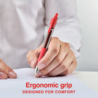 Staples ProGel Retractable Gel Pen - Medium Point - 0.7 mm - Red Ink - 4 Pack-0.7mm Medium-point pen tip for everyday use