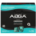 Agga Cremoso Nespresso Compatible Capsules - Medium - 40 Pack-Compatible with Nespresso Brewer - Medium - Capsule - Cremoso - Kosher - 40 / Box