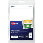 Avery White Print or Write Removable Rectangular Multiuse Labels, 2" x 4", 50 Pack, (2316)-Removable labels offer the convenience of labeling boxes, envelopes, packages and more with the freedom to change, revise and update materials as content changes.