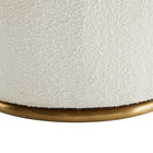Modway Nora Boucle Upholstered Swivel Chair - White-7