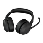 Jabra Evolve2 55 Link380A UC Stereo Headset-Active Noise Cancellation (ANC): Hybrid ANC