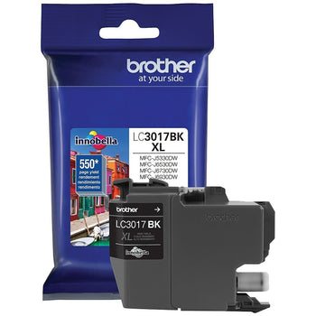 Brother LC3017 Black Ink Cartridge, High Yield (LC3017BKS