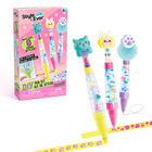 Canal Toys Style 4 Ever DIY Pen Kit - Assorted-Decorate with charms & beads