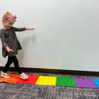Kore Design Locking Sensory Tactile Tiles - Assorted Colors - 11.8" x 11.8" x 0.6" - Set of 6-Reliable and safe: Crafted from high-quality TPE, the kids' floor mat is odor-free, soft, and supportive. It is resistant to breaking or fading, ensuring durability and reliability. Designed to be gentle on children, it provides ample stimulation without causing harm