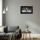 Alexander Ovechkin Washington Capitals 895 Goals with Puck - Framed Print - 30" x 18"-Ready to hang - arrives fully assembled