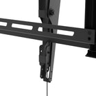 Kanto Low Profile Tilting TV Wall Mount - Black-27” (68.6 cm) dual stud wall plate accommodates up to 24" stud spacing