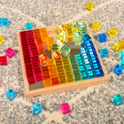 TickiT Gem Cube Mirror Tray - Set of 101-7