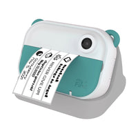 myFirst Camera Insta Wi - Kids Digital Camera Instant Print, Label Maker - Teal-The myFirst Camera Insta Wi supports 10-second instant thermal printing (no ink needed via advanced technology), with each thermal paper roll printing up to 50 images. the package includes 3 types of thermal stickers/paper and 5 total rolls of thermal paper/stickers, plus decorative stickers for fun use