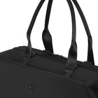 SwissGear Weekender Tote Bag - 15" x 19" - Black-Zippered interior accessory pocket for organized storage