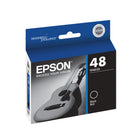 Epson T048 Ink Cartridge - Standard Capacity - Black-The package includes one black ink cartridge