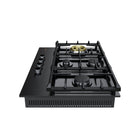 Fotile Tri-Ring Series Gas Cooktop - 30" - Moonshadow Grey-Easy to Clean