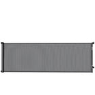 PawHut Retractable Dog Gate - Extends to 122" W-Retractable design extends to 118.1" (300 cm), fitting various doorways and saving space
