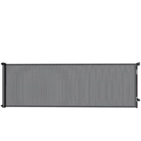 PawHut Retractable Dog Gate - Extends to 122" W-Retractable design extends to 118.1" (300 cm), fitting various doorways and saving space
