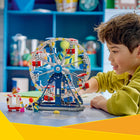 LEGO Creator Iconic Ferris Wheel-4 minifigures: 2 kids, a woman and a fairground worker to place in each ride