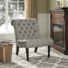 Modway Navigate Upholstered Fabric Lounge Chair - Granite-Dense Foam Cushioning