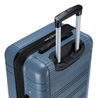 Roots Banff Large Luggage - 28" - Blue-Overall Dimensions (includes wheels & carry handles): 30.5" L x 19.5" W x 12" H