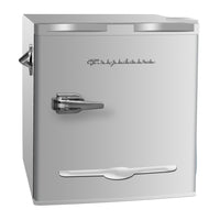 Frigidaire Retro Bar Fridge with Side Bottle Opener - 1.6 cu ft - Moonbeam-ENERGY STAR qualified to meet or exceed federal guidelines for energy efficiency