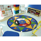 Joy Carpets Spirit of Truth Area Rug - 7'7" Round - Multicolour-StainSmart lifetime soil and stain protection cleans easily using only soap and water