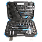 Fixtec 3/8" Drive Ratchet and Socket Mechanics Tool 132-Piece Set-Versatile tool set covers three different socket sizes 3/8", 1/2" and 1/4"