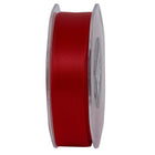 JAM Paper Double Faced Satin Ribbon - 7/8" W x 25 yd. - Red-This is the perfect ribbon for adding a colourful touch to gift wrapping, DIY projects, arts & crafts, and so much more!