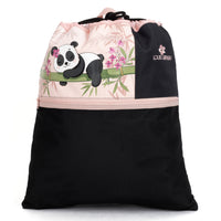Louis Garneau Carry All Bag With Front Mesh Pocket - Panda-Assorted colours, polyester