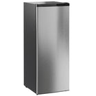 HOMCOM Compact Upright Freezer for Home - 7.0 cu. ft. - Silver-Dual-mode design switches between fridge and freezer effortlessly