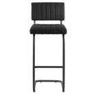 Modway Parity Boucle Bar Stools - Black Black - Set of 2-8