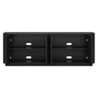 Hudson&Canal Canton TV Stand for TV's up to 75" - Black Grain-Clean with a soft, dry cloth and no harsh chemicals or abrasive cleaning materials