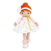 Kaloo Tendresse Valentine K Doll - Large-Valentine is a 12.36-inch ballerina doll with a refined style.