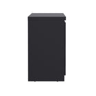 Manhattan Comfort Griffin 62" Modern 4-Door Sideboard - Onyx-Home Assembly Required (All Hardware Included)