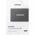 Samsung T7 1TB USB 3.2 Gen. 2 Portable Solid State Drive  - Grey-Compatible with PC, Mac, Android devices, gaming consoles, and more
