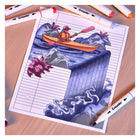 Crayola Colour Collections Dual-Tip Alcohol-Based Markers - Sunset Glow Edition - 8 Pack-Vibrant & consistent colour on any paper: enjoy flawless colour laydown on everything from premium colouring pages to everyday printer paper