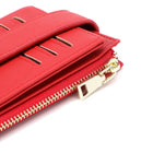 Champs Iconic Yoga Cardholder - Red- 9 credit card slots
