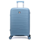TUCCI Lussore 20" Hardside Carry-On Luggage - Blue-Designed in Italy – Premium Italian craftsmanship and style. Crafted with a premium polypropylene hardshell that’s flexible, lightweight, and built to last
