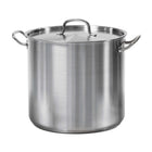 Tramontina Pro Line 24 Qt Stainless Steel Covered Stock Pot-NSF Certified