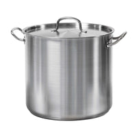 Tramontina Pro Line 24 Qt Stainless Steel Covered Stock Pot-NSF Certified