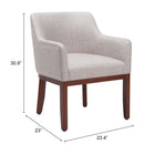 Zuo Berbera Dining Chair - Grey-6