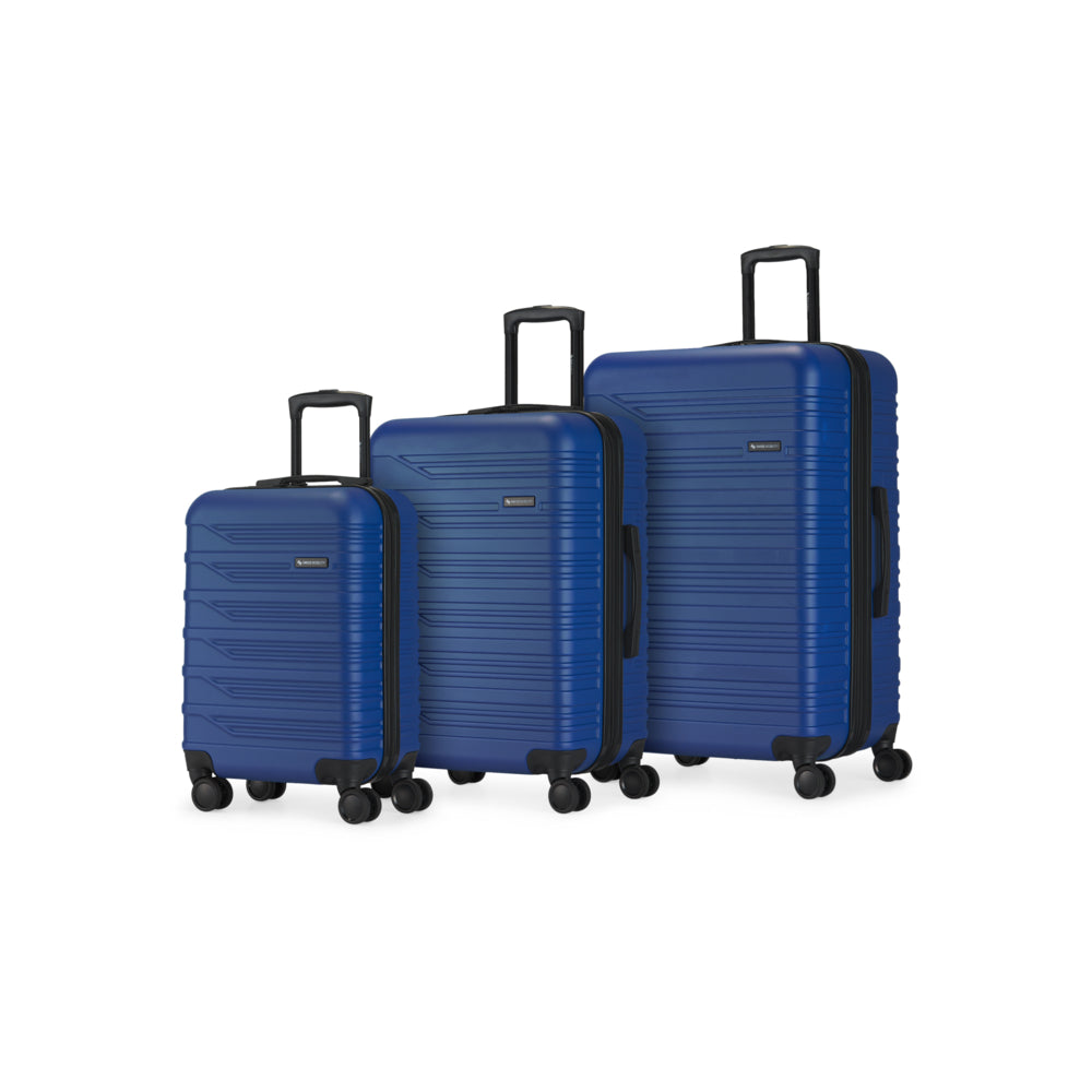 Swiss Mobility SEA 3-Piece Hardside Luggage Set - Sail | staples.ca