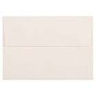 JAM Paper 4Bar A1 Strathmore Invitation Envelopes - 3.625" x 5.125" - Natural White Wove - 50 Pack (194891I)-Color: White