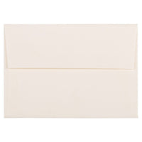 JAM Paper 4Bar A1 Strathmore Invitation Envelopes - 3.625" x 5.125" - Natural White Wove - 50 Pack (194891I)-Color: White