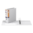 QuickFit Heavy Duty File Binder - Quickload D Ring - 3" - White - 6 Pack-3"