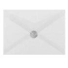 JAM Paper Round Circle Label Wafer Seals with Serrated Edges, 3/4, Silver, 2 packs of 100 (2263767g)-Forget licking envelopes with our wafer seals, your mail is ready for delivery with just the press of a thumb