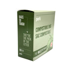Perk Compostable Bags - 16" x 17" - 100 Pack-Designed for organic waste