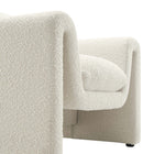 Modway Waverly Boucle Upholstered Armchair - Ivory-8